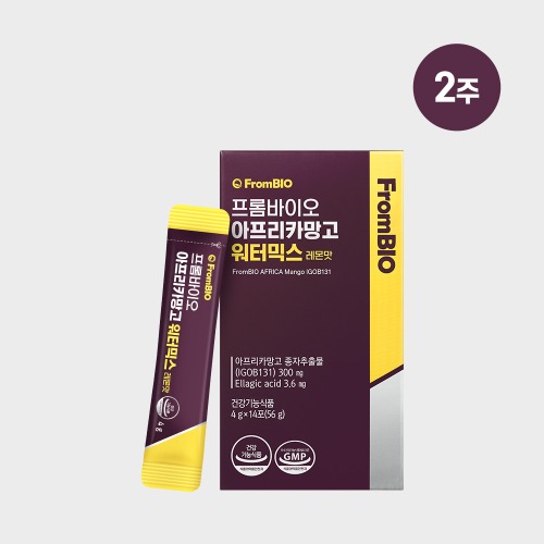 아프리카망고 워터믹스 레몬맛 2주 (14포x1박스)